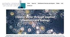 Desktop Screenshot of biosolutionslab.com